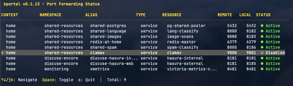 kportal Screenshot