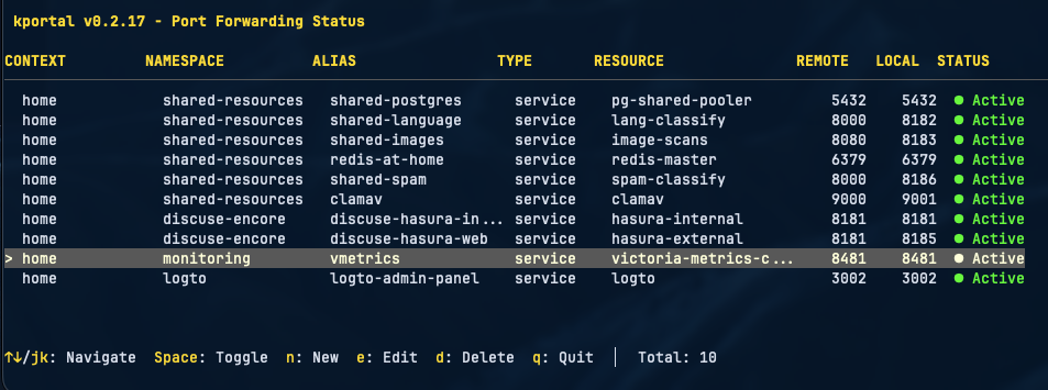 kportal Screenshot